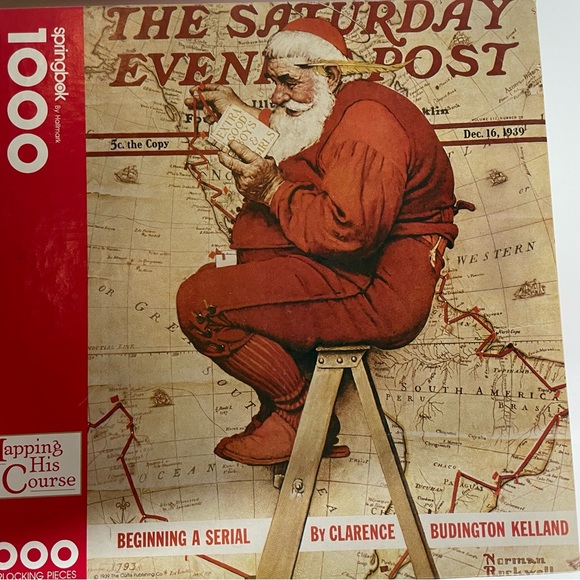 Vintage Springbok Saturday Evening Post Extra Good Boys &Girls 1000 Pieces - Picture 5 of 9